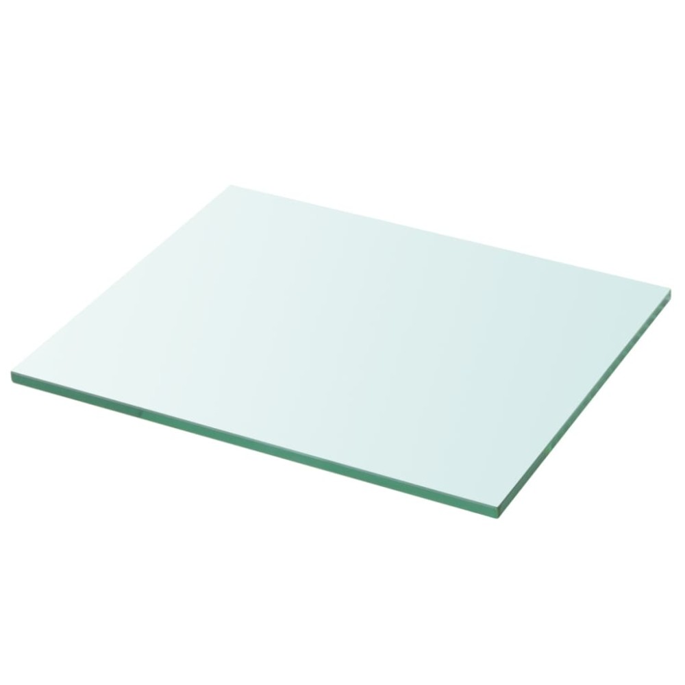 vidaXL Rafturi, 2 buc., 30 x 20 cm, panouri sticlă transparentă