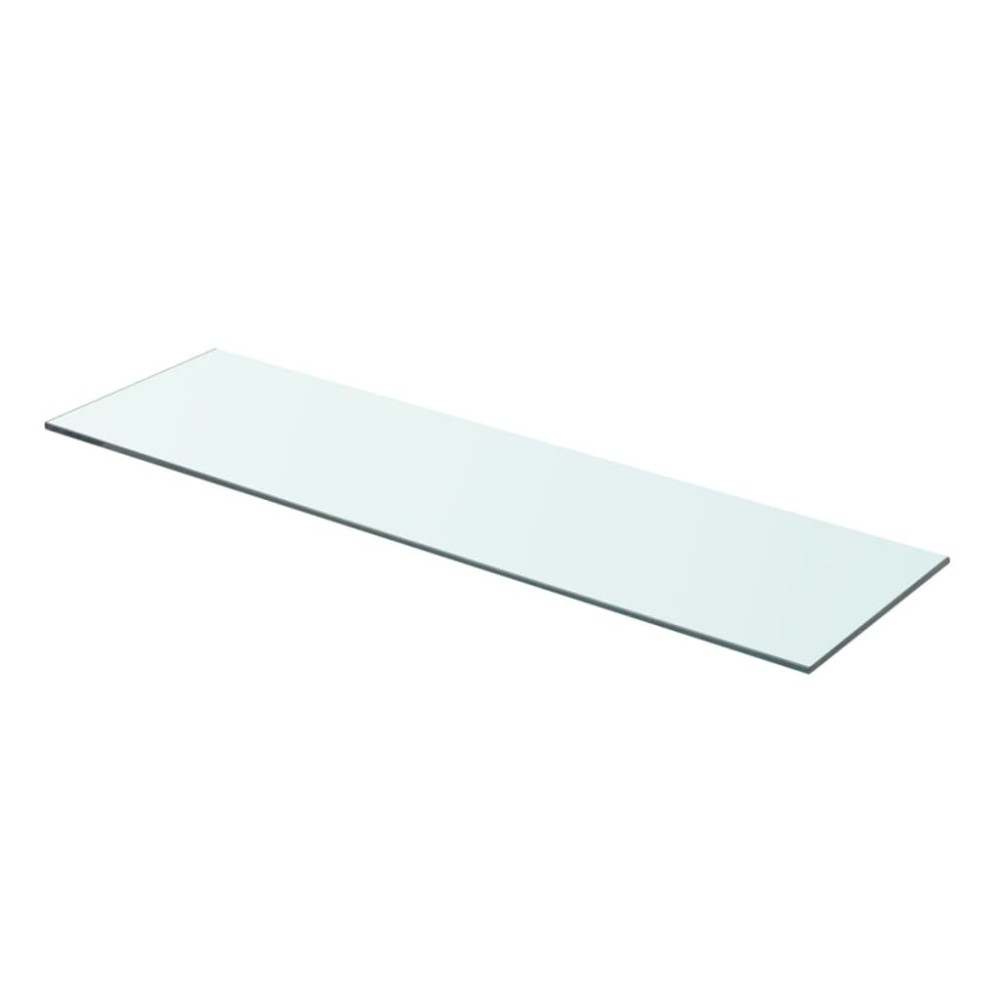 vidaXL Rafturi, 2 buc., 70 x 20 cm, panouri sticlă transparentă