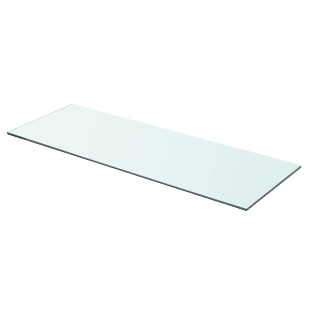 vidaXL Rafturi, 2 buc., 70 x 25 cm, panouri sticlă transparentă