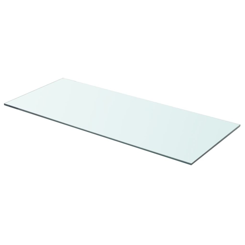 vidaXL Rafturi, 2 buc., 70 x 30 cm, panouri sticlă transparentă