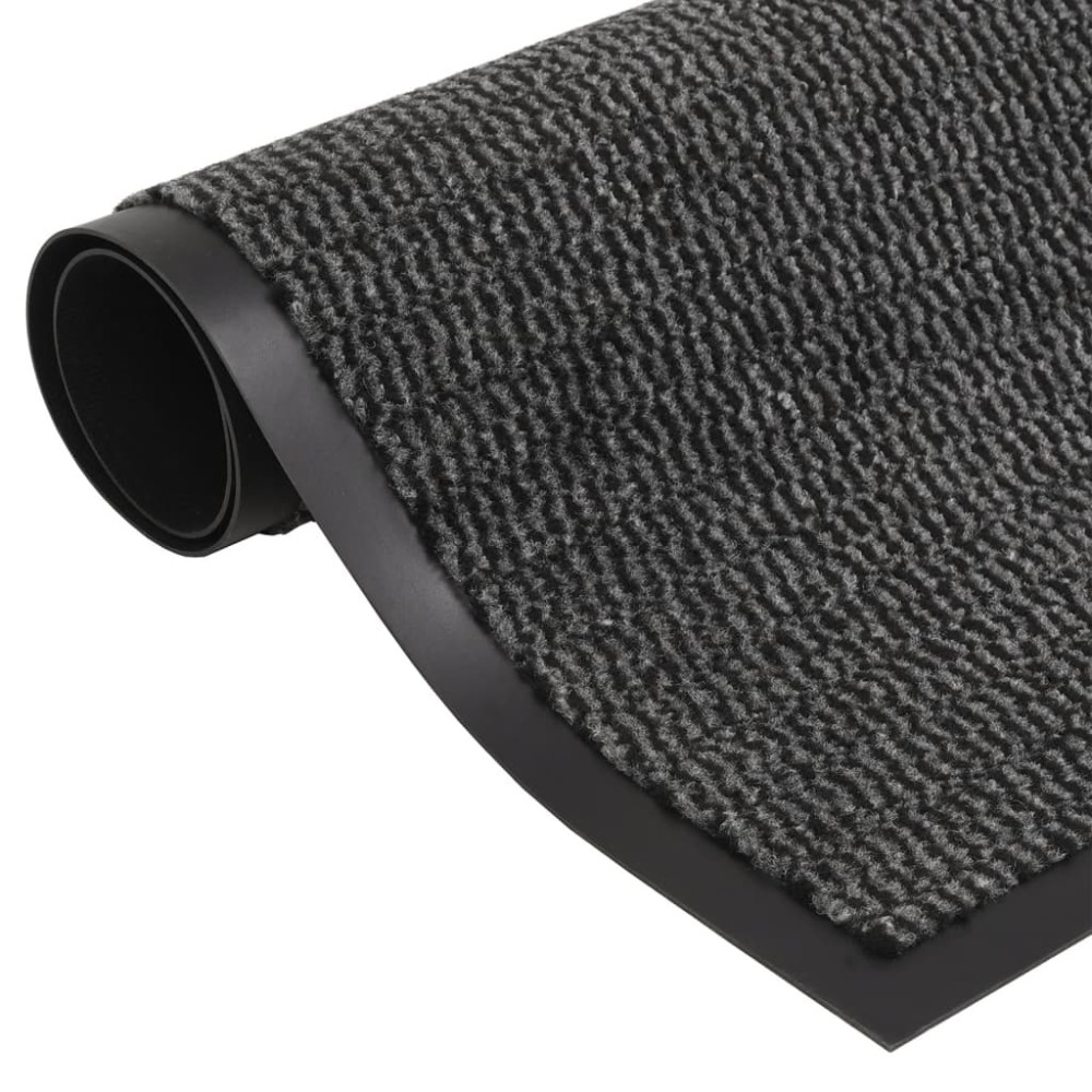 vidaXL Covoare ușă anti-praf, 2 buc. antracit 80x120 cm dreptunghiular