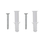 vidaXL Oglinzi de perete, 2 buc., 40 x 40 cm, sticlă, pătrat