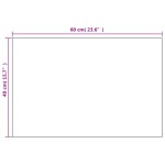 vidaXL Oglinzi de perete, 2 buc., 60 x 40 cm, sticlă, dreptunghiular vidaXL Oglinzi de perete, 2 buc., 60 x 40 cm, sticlă, dreptunghiular