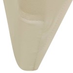 vidaXL Huse elastice pentru scaun, 24 buc., crem