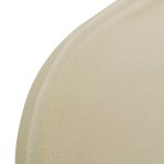 vidaXL Huse elastice pentru scaun, 24 buc., crem
