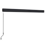 vidaXL Copertină manuală tip casetă, albastru și alb, 500 x 300 cm vidaXL Copertină manuală tip casetă, albastru și alb, 500 x 300 cm