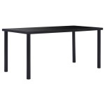 vidaXL Set mobilier de bucătărie, 9 piese, maro, piele ecologică