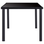 vidaXL Set mobilier de bucătărie, 7 piese, maro, piele ecologică