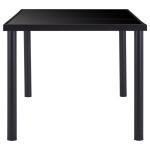 vidaXL Set mobilier de bucătărie, 9 piese, maro, piele ecologică vidaXL Set mobilier de bucătărie, 9 piese, maro, piele ecologică