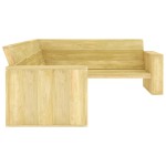 vidaXL Set mobilier de grădină, 4 piese, lemn de pin tratat vidaXL Set mobilier de grădină, 4 piese, lemn de pin tratat