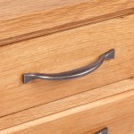 vidaXL Noptiere, 2 buc., 40x30x54 cm, lemn masiv de stejar