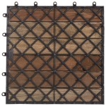 vidaXL Plăci pardoseală, 30 buc., gri, 30x30 cm, lemn masiv de acacia vidaXL Plăci pardoseală, 30 buc., gri, 30x30 cm, lemn masiv de acacia