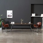 vidaXL Scaune de bucătărie pivotante, 2 buc., maro, piele ecologică vidaXL Scaune de bucătărie pivotante, 2 buc., maro, piele ecologică