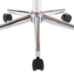 vidaXL Scaune de sufragerie pivotante 4 buc. crem piele artificială