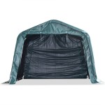 vidaXL Cort de animale detașabil verde închis 3,3x3,2m PVC 550g/m² vidaXL Cort de animale detașabil verde închis 3,3x3,2m PVC 550g/m²