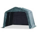 vidaXL Cort de animale detașabil verde închis 3,3x3,2m PVC 550g/m² vidaXL Cort de animale detașabil verde închis 3,3x3,2m PVC 550g/m²