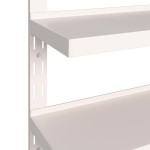 vidaXL Rafturi suspendate 2 niveluri 2 buc. 300x30 cm oțel inoxidabil