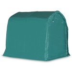 vidaXL Cort de garaj, verde, 2,4 x 2,4 m, PVC vidaXL Cort de garaj, verde, 2,4 x 2,4 m, PVC