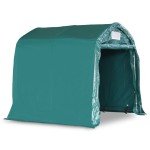 vidaXL Cort de garaj, verde, 2,4 x 2,4 m, PVC vidaXL Cort de garaj, verde, 2,4 x 2,4 m, PVC
