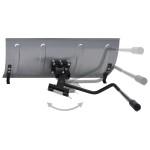 vidaXL Plug de zăpadă pentru mașina tuns iarbă cu adaptor, 100 cm vidaXL Plug de zăpadă pentru mașina tuns iarbă cu adaptor, 100 cm
