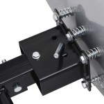 vidaXL Plug de zăpadă pentru mașina tuns iarbă cu adaptor, 100 cm vidaXL Plug de zăpadă pentru mașina tuns iarbă cu adaptor, 100 cm