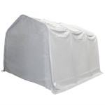 vidaXL Cort de depozitare, alb, 4 x 6 m, PVC, 550 g/m² vidaXL Cort de depozitare, alb, 4 x 6 m, PVC, 550 g/m²