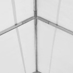 vidaXL Cort de depozitare, alb, 4 x 6 m, PVC, 550 g/m² vidaXL Cort de depozitare, alb, 4 x 6 m, PVC, 550 g/m²