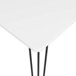 vidaXL Set mobilier de bar, 5 piese, alb și negru vidaXL Set mobilier de bar, 5 piese, alb și negru