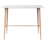 vidaXL Set mobilier de bar, 5 piese, alb vidaXL Set mobilier de bar, 5 piese, alb