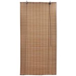 vidaXL Jaluzele din bambus tip rulou, 2 buc., maro, 80 x 160 cm