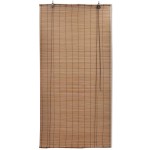 vidaXL Jaluzele din bambus tip rulou, 2 buc., maro, 150 x 220 cm vidaXL Jaluzele din bambus tip rulou, 2 buc., maro, 150 x 220 cm