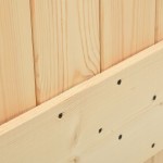 vidaXL Ușă glisantă cu set feronerie, 90 x 210 cm, lemn masiv de pin vidaXL Ușă glisantă cu set feronerie, 90 x 210 cm, lemn masiv de pin