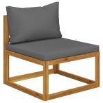 vidaXL Set mobilier grădină cu perne, 9 piese, lemn masiv de acacia vidaXL Set mobilier grădină cu perne, 9 piese, lemn masiv de acacia