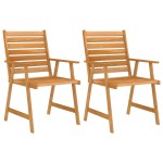 vidaXL Set mobilier grădină, 3 piese, lemn masiv de acacia vidaXL Set mobilier grădină, 3 piese, lemn masiv de acacia