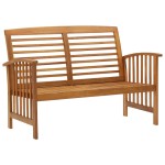 vidaXL Set mobilier de grădină, 4 piese, lemn masiv de acacia vidaXL Set mobilier de grădină, 4 piese, lemn masiv de acacia