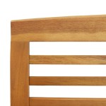 vidaXL Set mobilier de grădină, 3 piese, lemn masiv de acacia vidaXL Set mobilier de grădină, 3 piese, lemn masiv de acacia