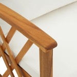 vidaXL Set mobilier grădină cu perne, 5 piese, lemn masiv de acacia