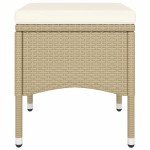 vidaXL Set mobilier de grădină, 5 piese, bej, poliratan vidaXL Set mobilier de grădină, 5 piese, bej, poliratan