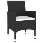 vidaXL Set mobilier de grădină, 3 piese, poliratan vidaXL Set mobilier de grădină, 3 piese, poliratan