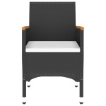 vidaXL Set mobilier de grădină, 3 piese, poliratan vidaXL Set mobilier de grădină, 3 piese, poliratan