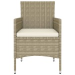 vidaXL Set mobilier de grădină, 5 piese, bej, poliratan vidaXL Set mobilier de grădină, 5 piese, bej, poliratan