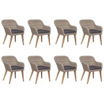 vidaXL Set mobilier de grădină, 9 piese, poliratan vidaXL Set mobilier de grădină, 9 piese, poliratan