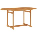 vidaXL Set mobilier grădină, 7 piese, lemn masiv de tec vidaXL Set mobilier grădină, 7 piese, lemn masiv de tec