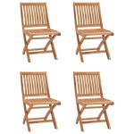 vidaXL Set mobilier de grădină, 5 piese, lemn masiv de tec vidaXL Set mobilier de grădină, 5 piese, lemn masiv de tec