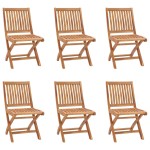 vidaXL Set mobilier grădină, 7 piese, lemn masiv de tec vidaXL Set mobilier grădină, 7 piese, lemn masiv de tec