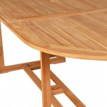 vidaXL Set mobilier de grădină, 9 piese, lemn masiv de tec vidaXL Set mobilier de grădină, 9 piese, lemn masiv de tec