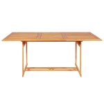 vidaXL Set mobilier de grădină, 7 piese, lemn masiv de tec