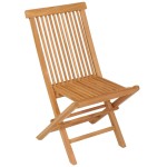 vidaXL Set mobilier grădină, 5 piese, lemn masiv de tec vidaXL Set mobilier grădină, 5 piese, lemn masiv de tec