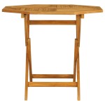 vidaXL Set mobilier de grădină, 5 piese, lemn masiv de tec vidaXL Set mobilier de grădină, 5 piese, lemn masiv de tec