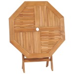 vidaXL Set mobilier de grădină, 5 piese, lemn masiv de tec vidaXL Set mobilier de grădină, 5 piese, lemn masiv de tec